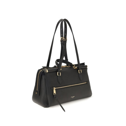 Dolce & Gabbana Black Leather Odissea Shoulder Bag