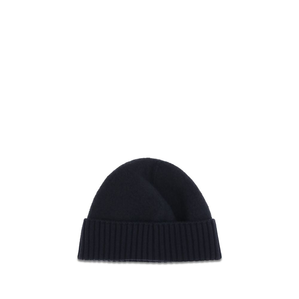 Dolce & Gabbana Black Wool Beanie Hat