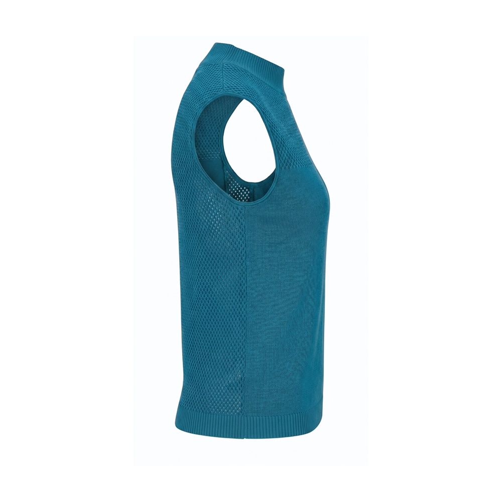 Malo Blue Silk Sleeveless Knit Top IT40|S IT42|M IT44|L IT46|XL