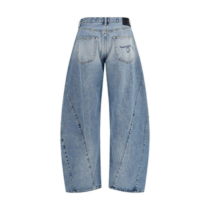 R13 Blue Cotton Jeans Denim - Janine Jeans, Size 26