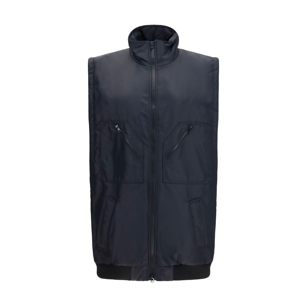 MM6 Maison Margiela Black Polyamide Sleeveless Jacket IT38 | S, IT40 | M, IT42 | L