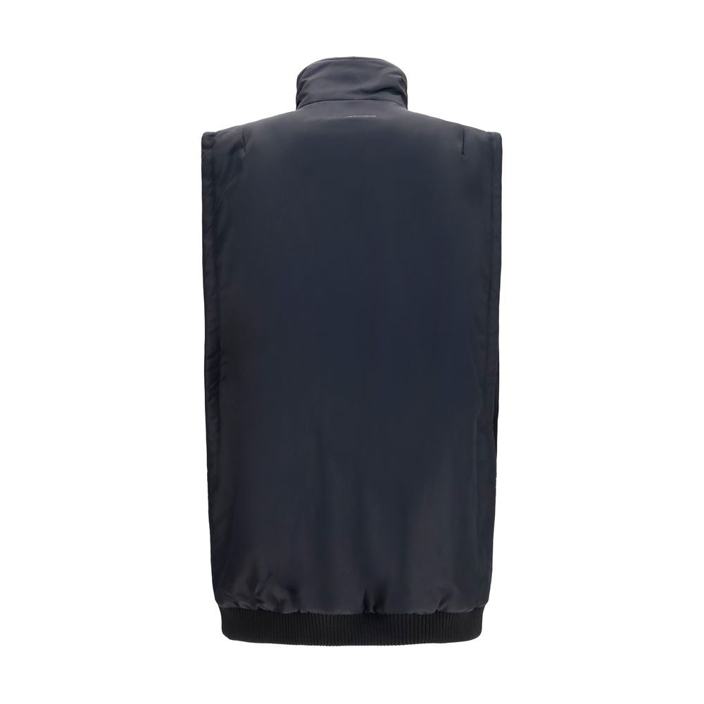 MM6 Maison Margiela Black Polyamide Sleeveless Jacket IT38 | S, IT40 | M, IT42 | L