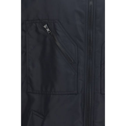 MM6 Maison Margiela Black Polyamide Sleeveless Jacket IT38 | S, IT40 | M, IT42 | L