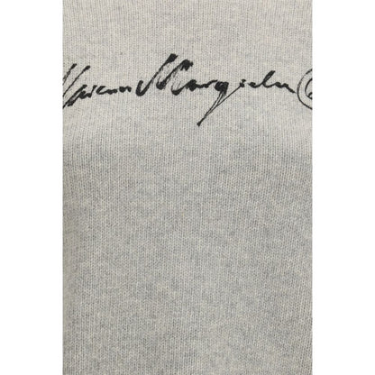 MM6 Maison Margiela Gray Wool Oves Aries Sweatshirt L