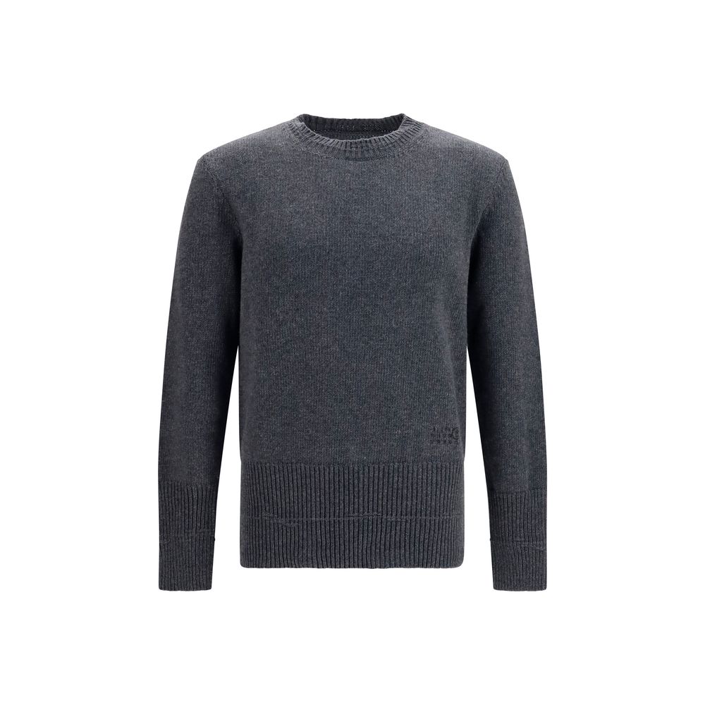 MM6 Gray Wool Oves Aries Sweatshirt L