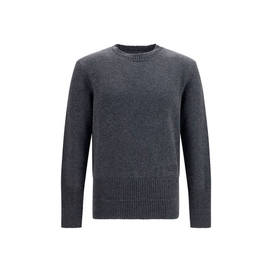 MM6 Gray Wool Oves Aries Sweatshirt L