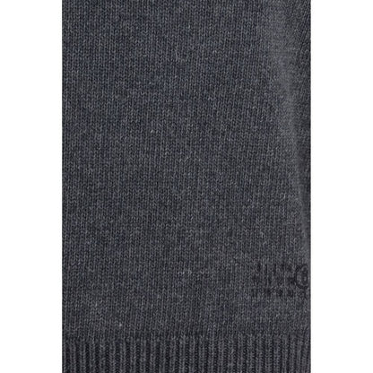 MM6 Gray Wool Oves Aries Sweatshirt L
