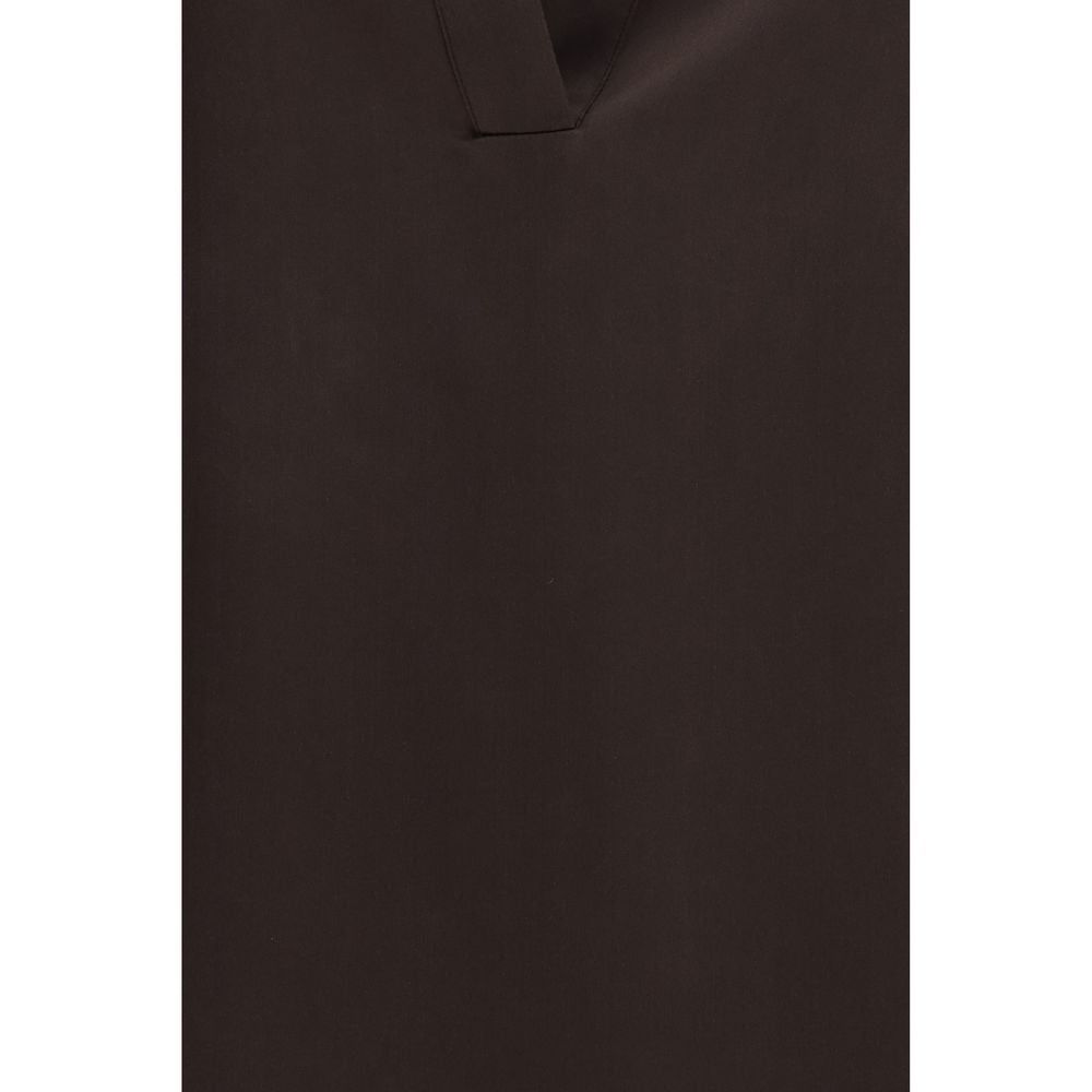 Tom Ford Brown Silk Dress Shirt IT40 | M, IT42 | L