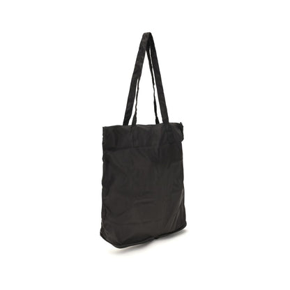 Prada Re-Nylon Tote Bag in Black with Saffiano Leather Pouch
