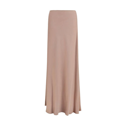 Fabiana Filippi Beige Lyocell Long Skirt IT40 | M, IT42 | L, IT44 | L