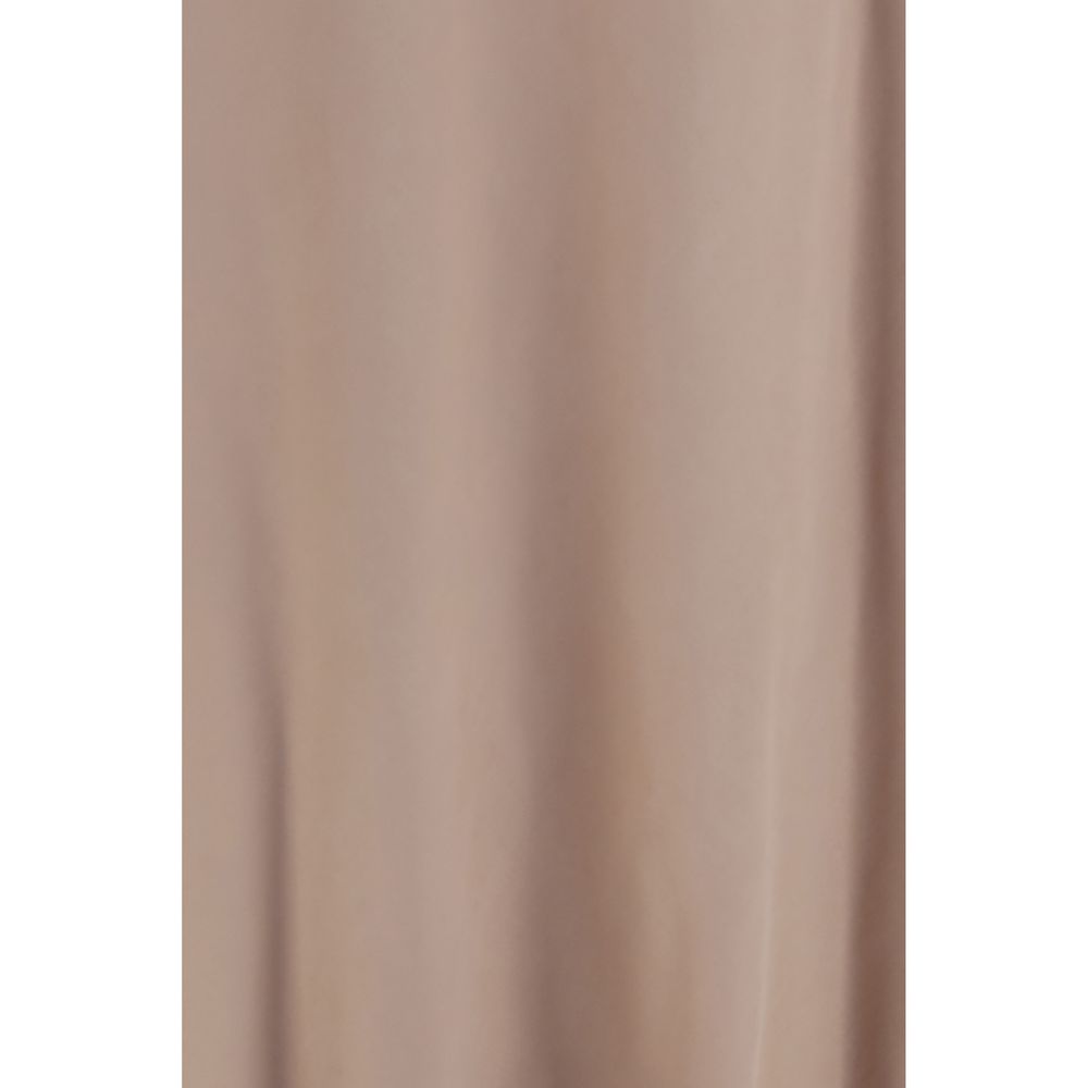 Fabiana Filippi Beige Lyocell Long Skirt IT40 | M, IT42 | L, IT44 | L