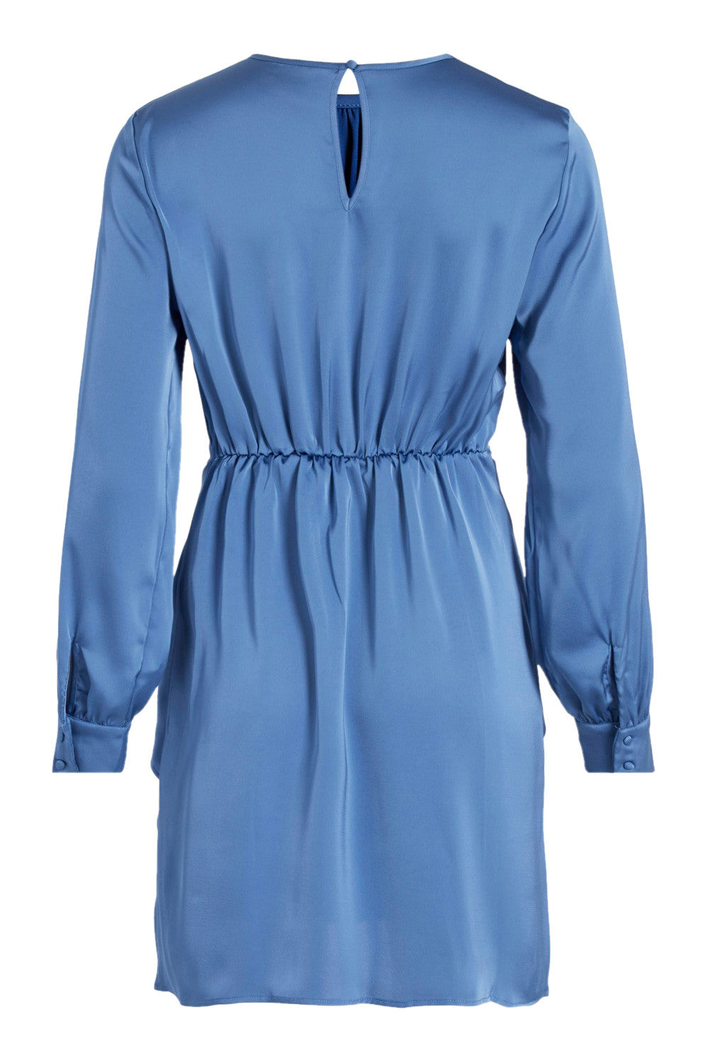 Vila Clothes Light Blue Polyester Short Dress Size 34