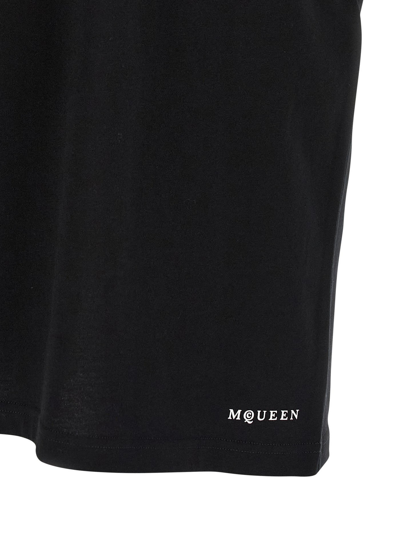Alexander McQueen Bicolor Cotton T-Shirt