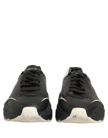 Dolce & Gabbana Black White Daymaster Low Top Sneakers