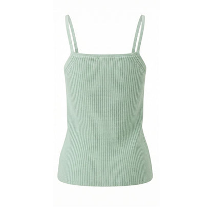 Malo Green Wool Women Tank Top - IT42|M