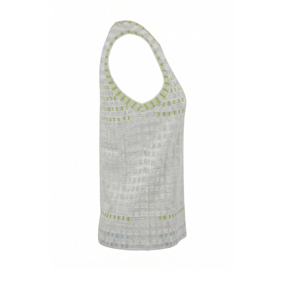 Malo Grey Silk Women Sweater IT42|M