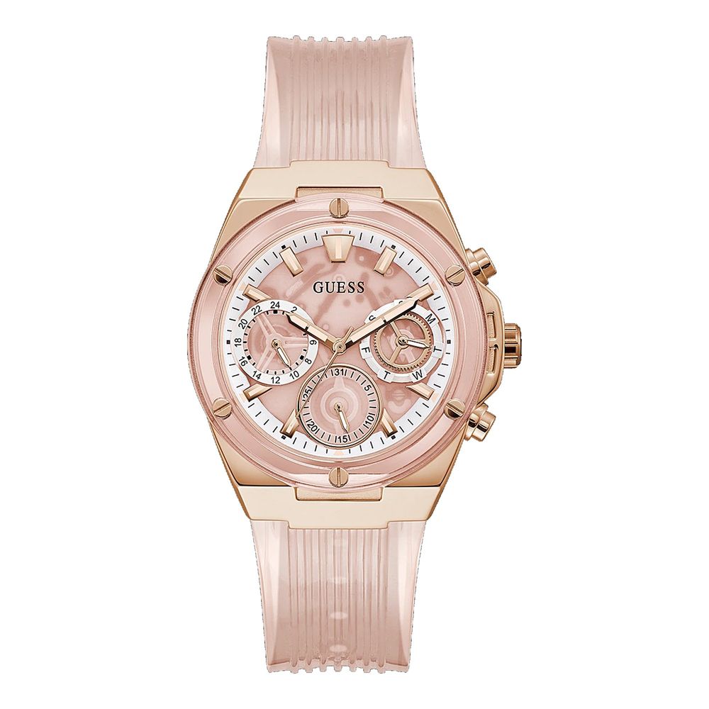 Guess Women's Watch, Analog Display, Multicolor Rubber Strap