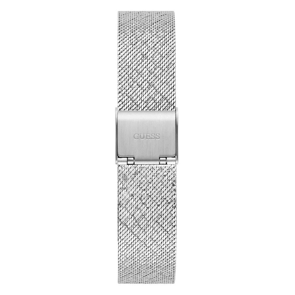 Guess Women's Watch, Analog Dial, Gray Stainless Steel