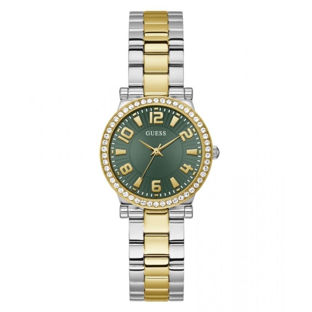 Guess Women’s Watch, Analog Dial, Gold Stainless Steel