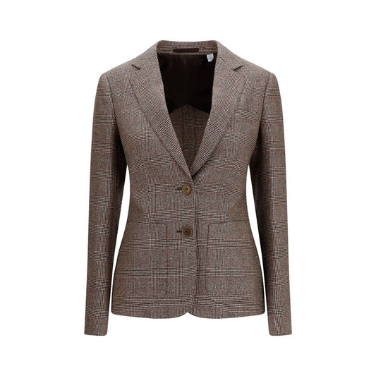 Burberry Brown Wool Oves Aries Blazer - Women’s Size 8