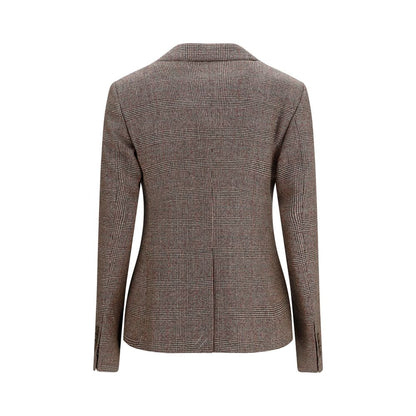 Burberry Brown Wool Oves Aries Blazer - Women’s Size 8