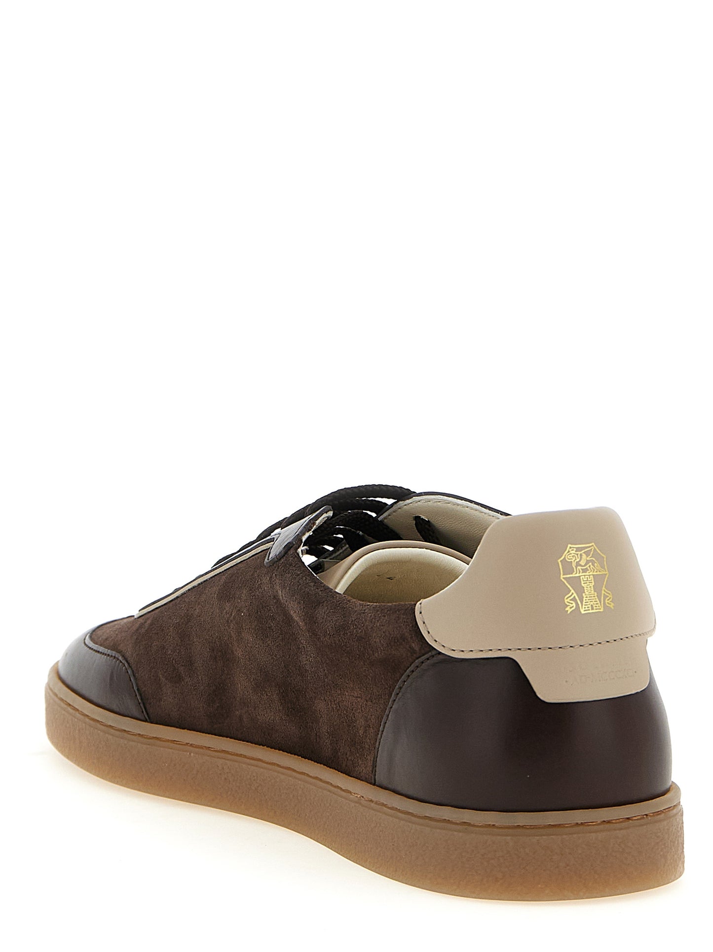 Brunello Cucinelli Brown Calfskin Low Top Sneakers - EU 40 | US 7