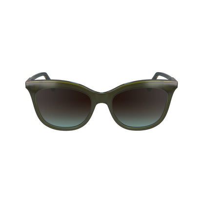 Longchamp Bicolor Acetate Sunglasses LO738S5318310 Green 53/18/140 mm