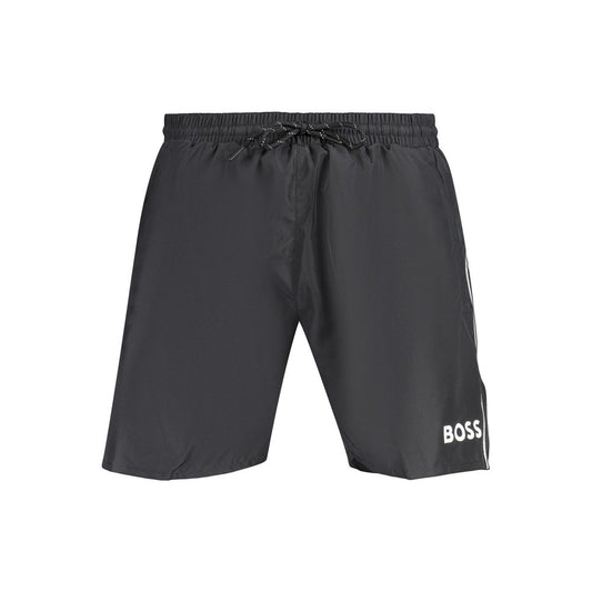 Hugo Boss Nero Polyester Men's Shorts - Black