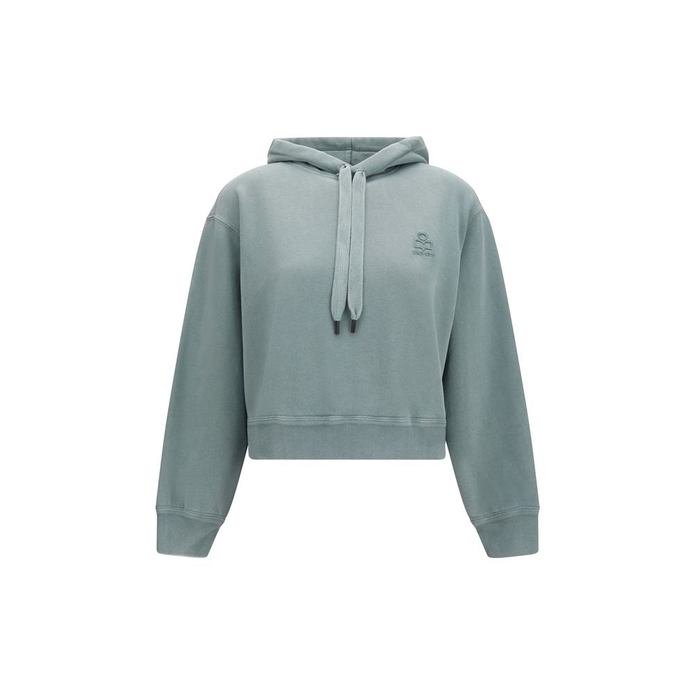 Isabel Marant Étoile Salmy Logo Hoodie Gray Cotton Sweatshirt IT36 | XS, IT38 | S, IT40 | M
