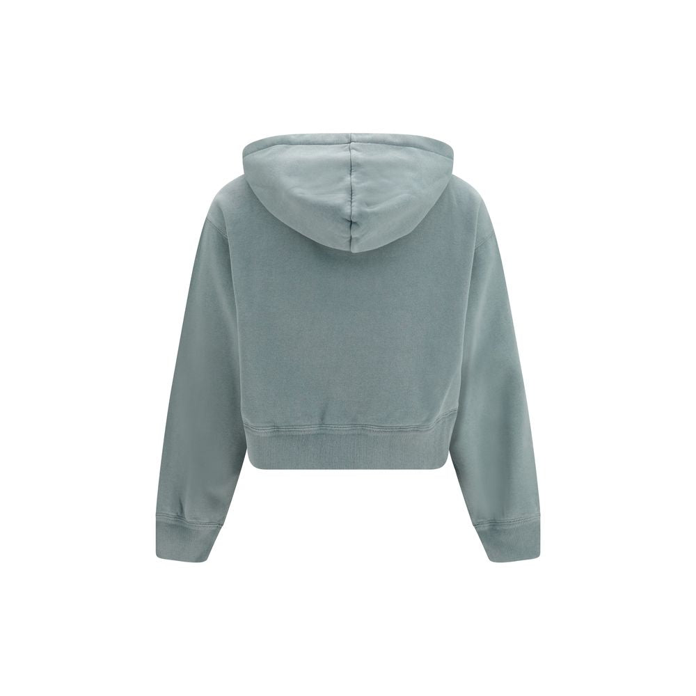 Isabel Marant Étoile Salmy Logo Hoodie Gray Cotton Sweatshirt IT36 | XS, IT38 | S, IT40 | M
