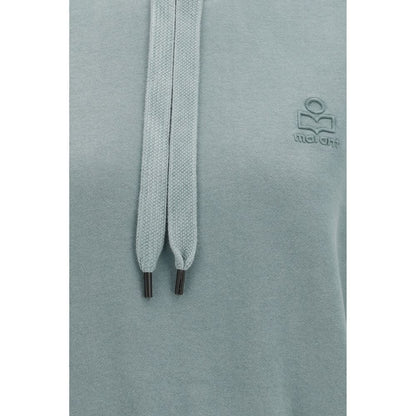 Isabel Marant Étoile Salmy Logo Hoodie Gray Cotton Sweatshirt IT36 | XS, IT38 | S, IT40 | M