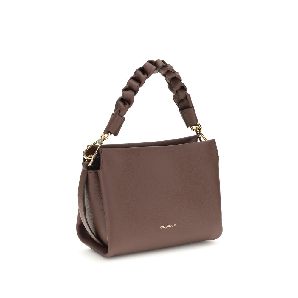 Coccinelle Calf Leather Small Boheme Grana Double Handbag