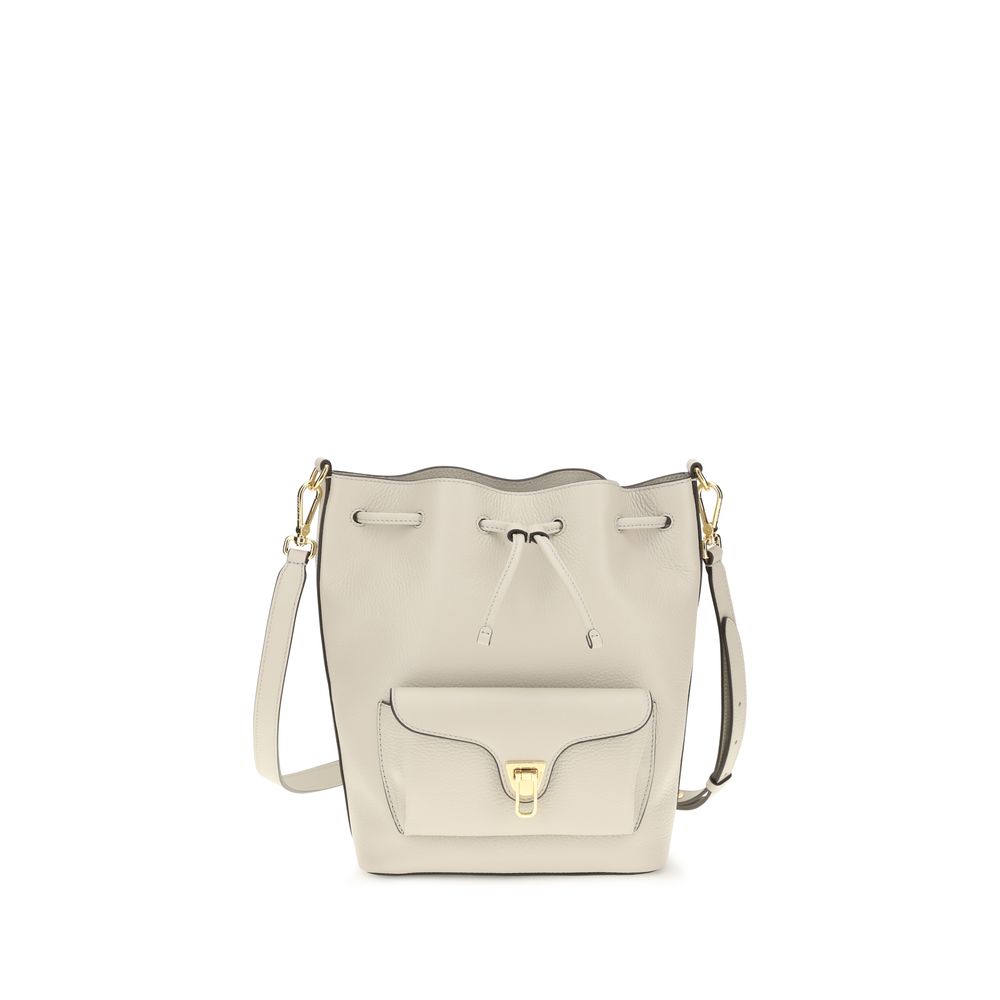 Coccinelle Leather Beat Generation Bucket Bag