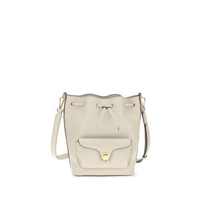 Coccinelle Leather Beat Generation Bucket Bag