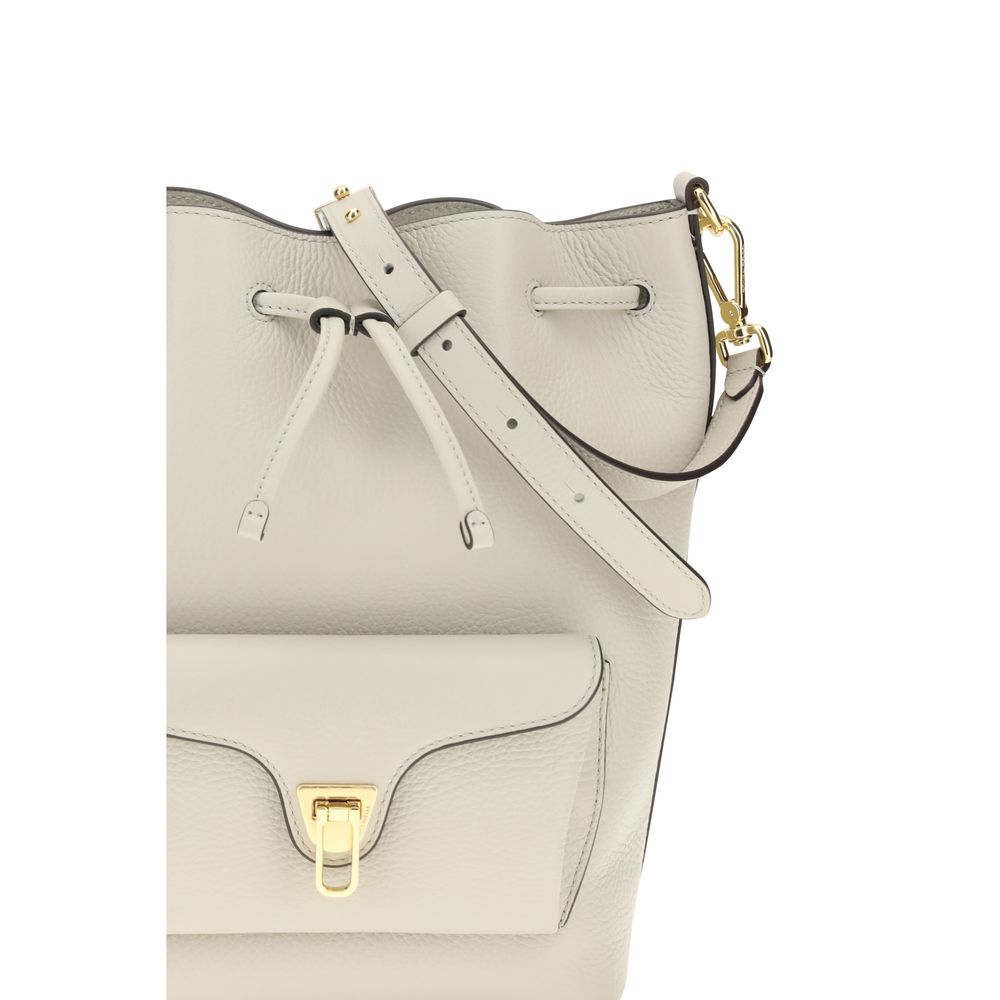 Coccinelle Leather Beat Generation Bucket Bag