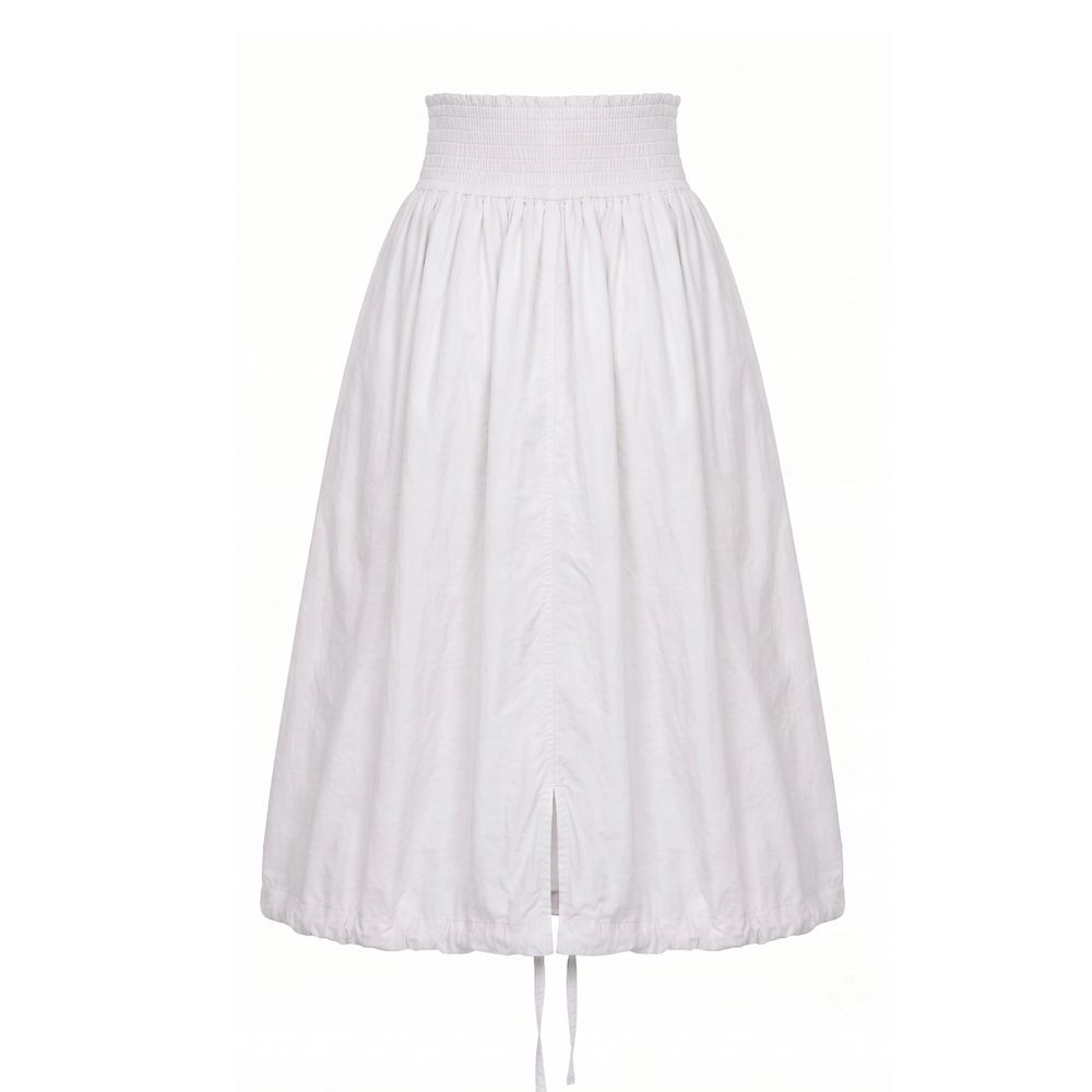 Mr&Mrs Italy White Polyamide Women Skirt S/XS
