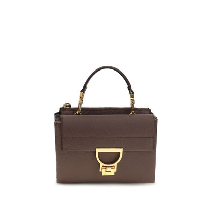 Coccinelle Brown Calf Leather Arlettis Handbag