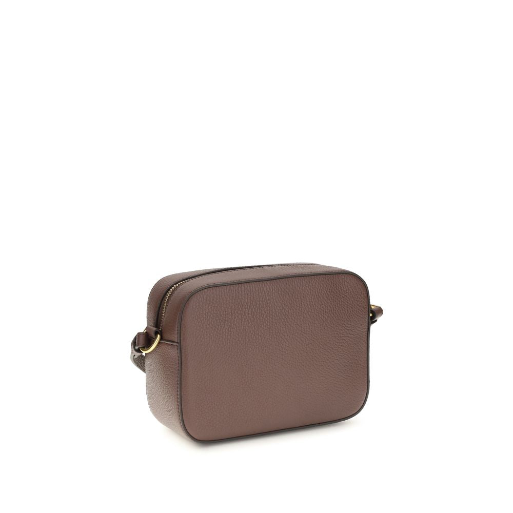 Coccinelle Brown Calf Leather Beat Soft Shoulder Bag