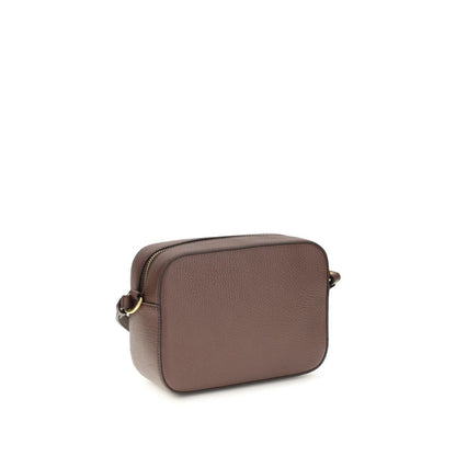 Coccinelle Brown Calf Leather Beat Soft Shoulder Bag