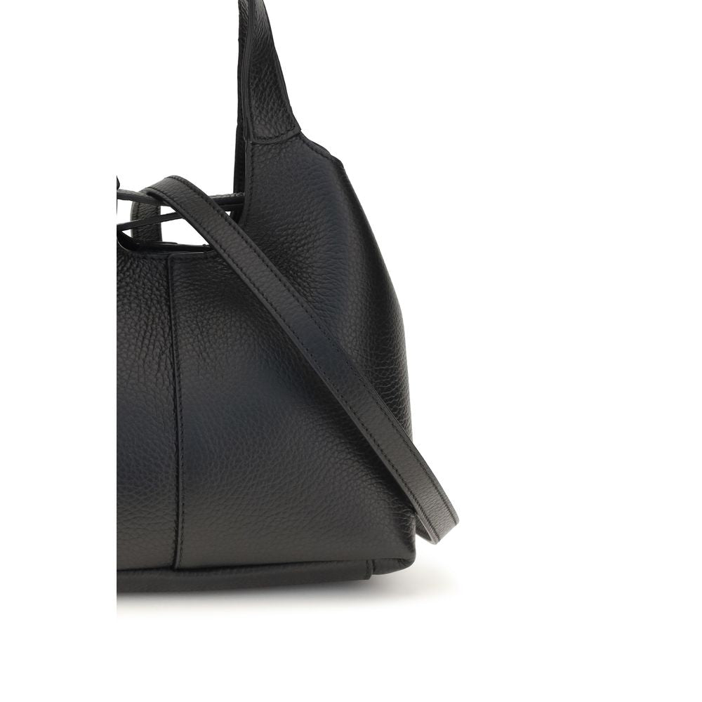 Coccinelle Black Calf Leather C-Easy Small Handbag Shoulder Bag
