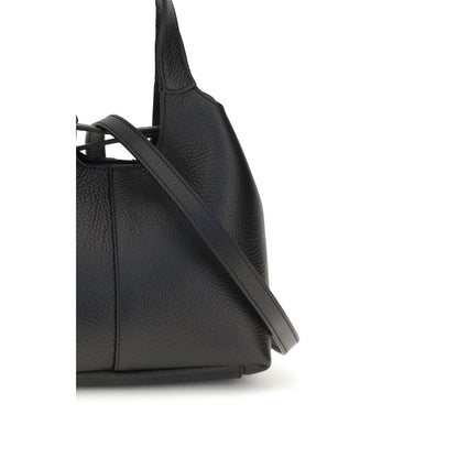 Coccinelle Black Calf Leather C-Easy Small Handbag Shoulder Bag