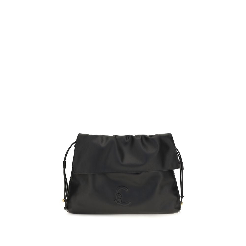 Coccinelle Black Calf Leather Medium Lidia Shoulder Bag