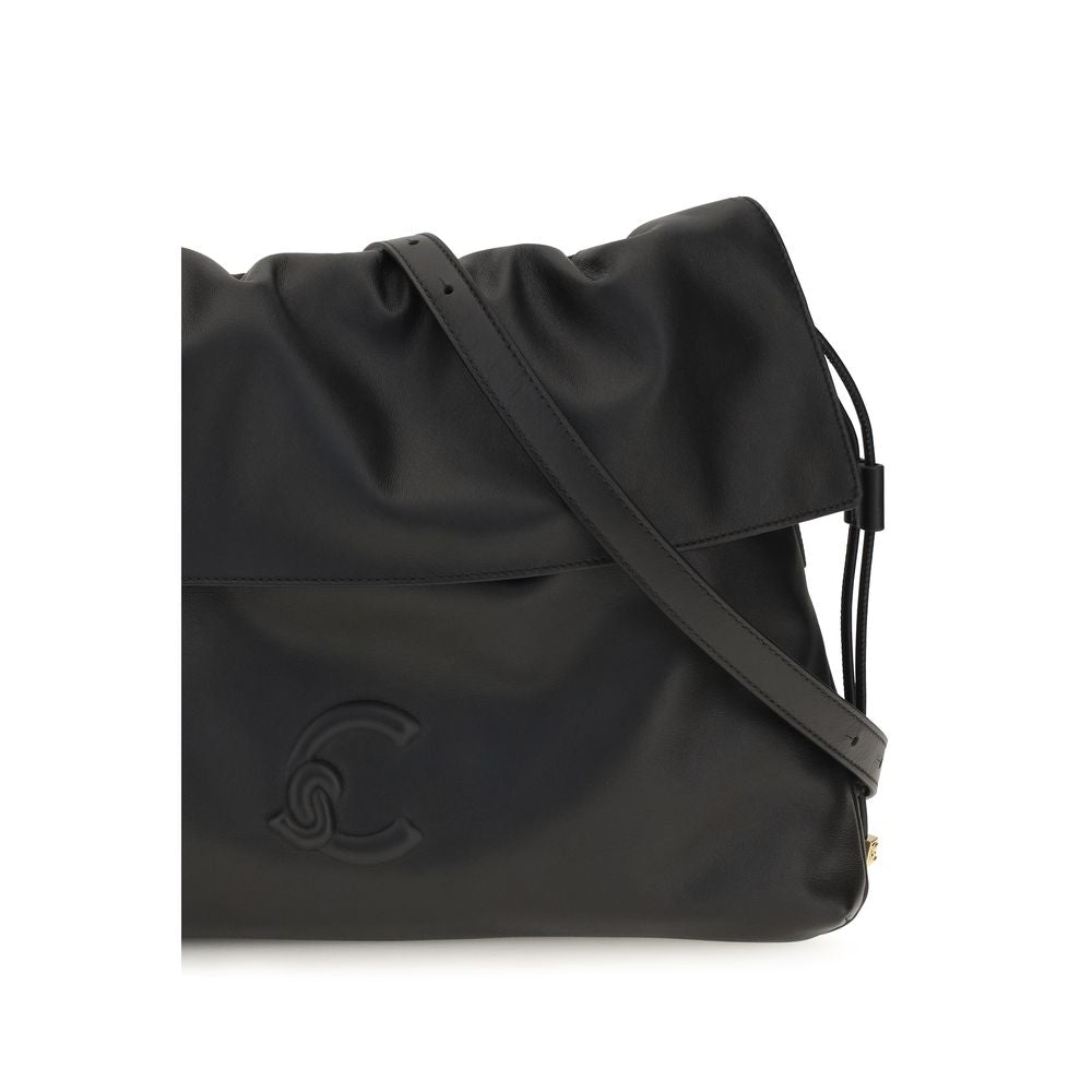 Coccinelle Black Calf Leather Medium Lidia Shoulder Bag