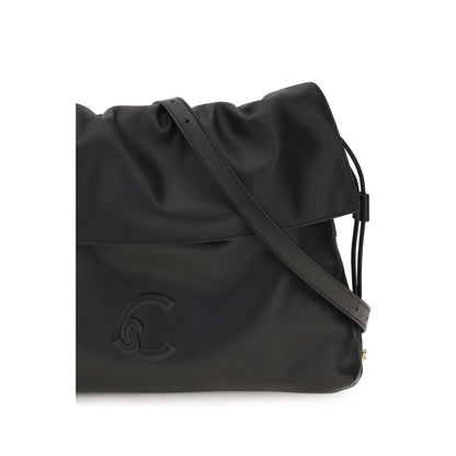 Coccinelle Black Calf Leather Medium Lidia Shoulder Bag
