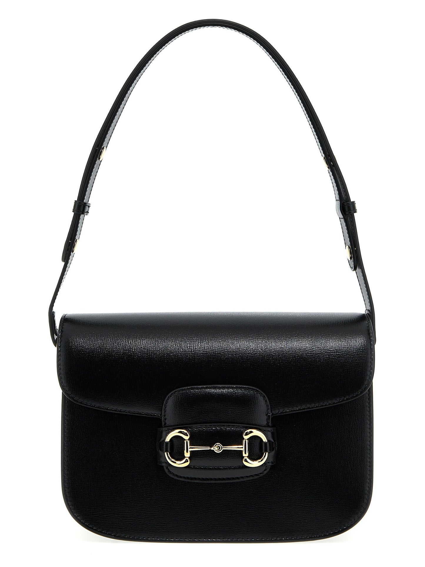 Gucci Horsebit 1955 Black Leather Shoulder Bag
