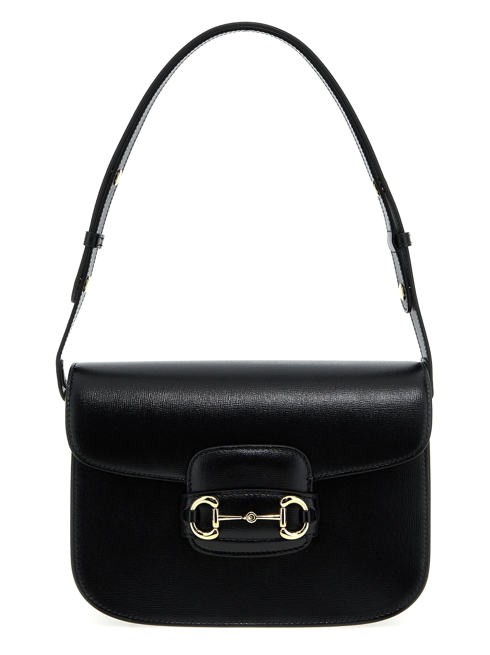 Gucci Horsebit 1955 Black Leather Shoulder Bag