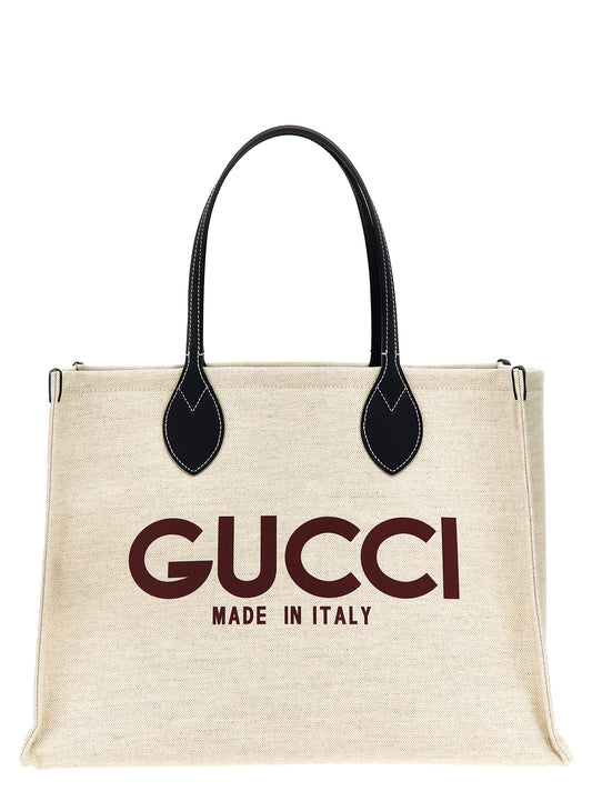 Gucci Beige Midi Shopping Bag