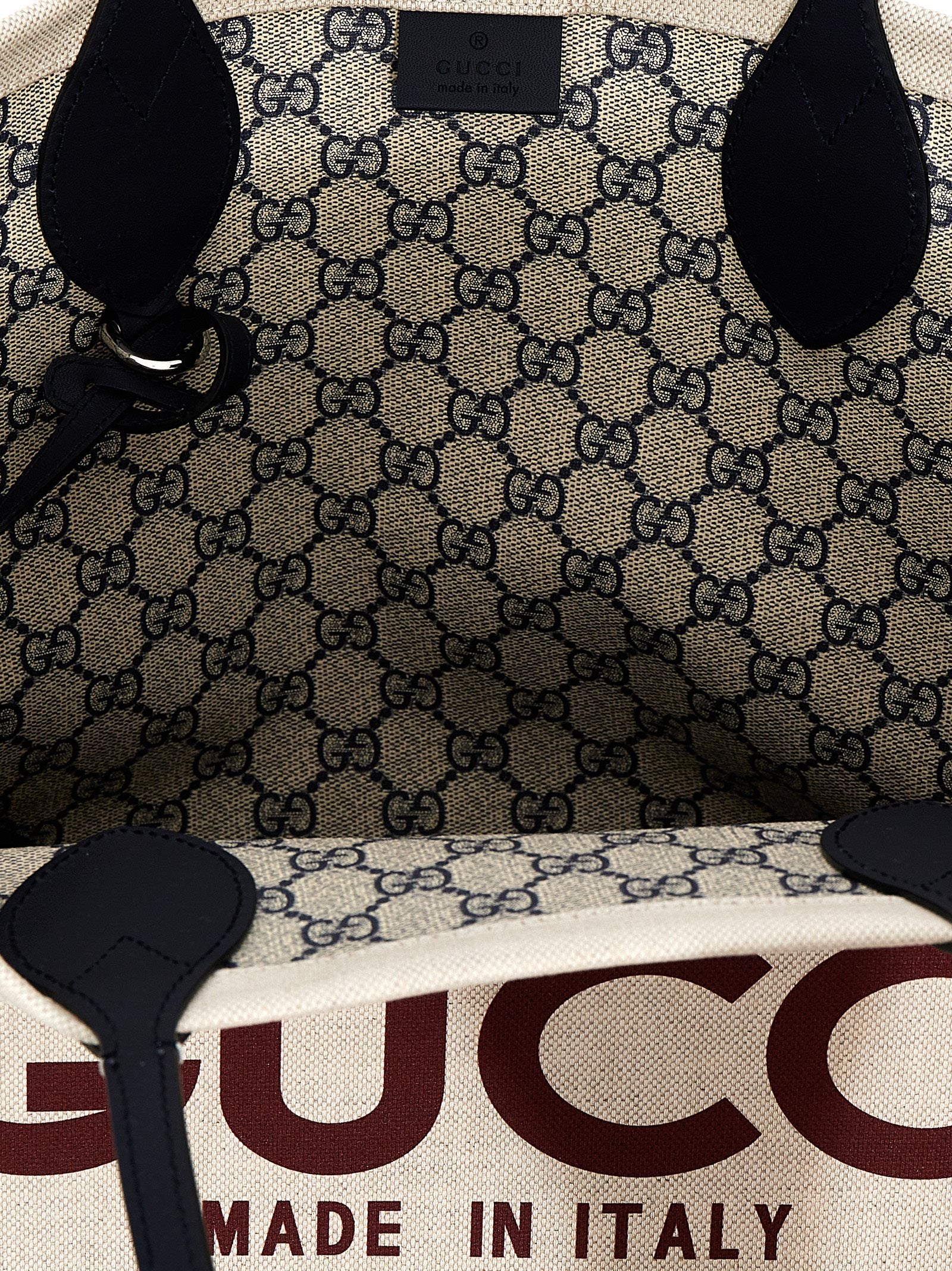 Gucci Beige Midi Shopping Bag