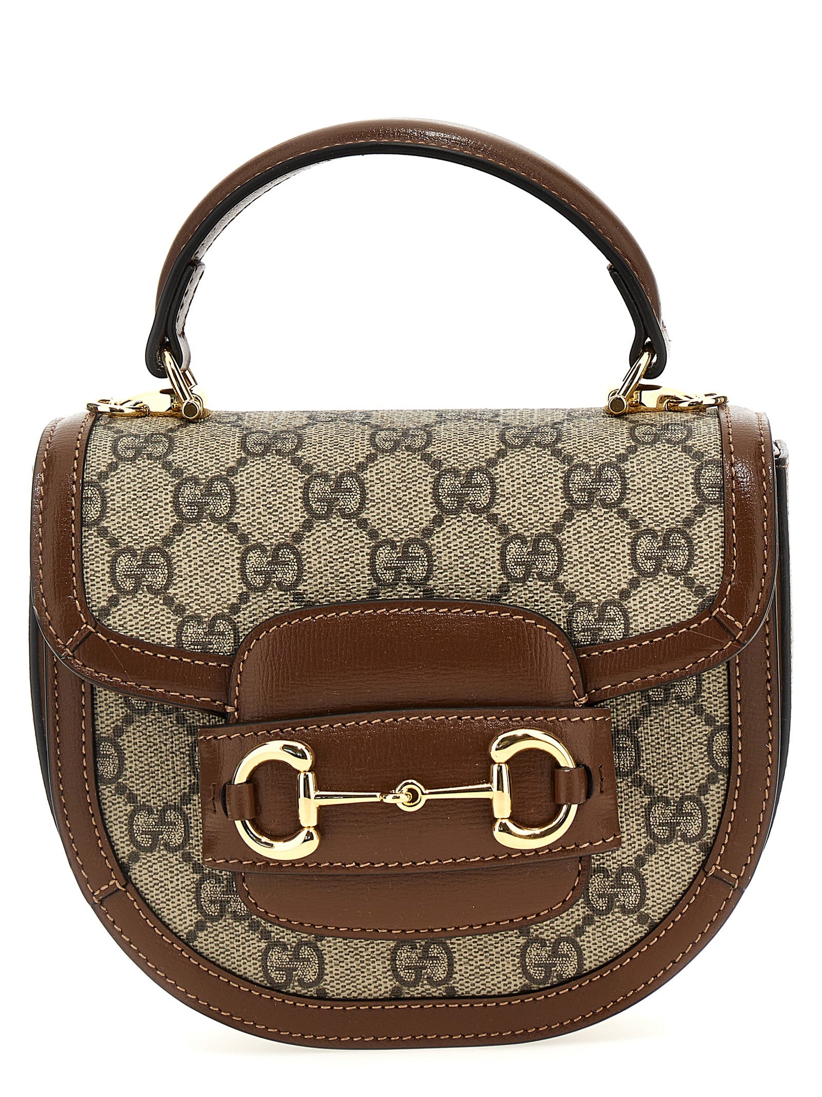 Gucci Horsebit 1955 Handbag Brown