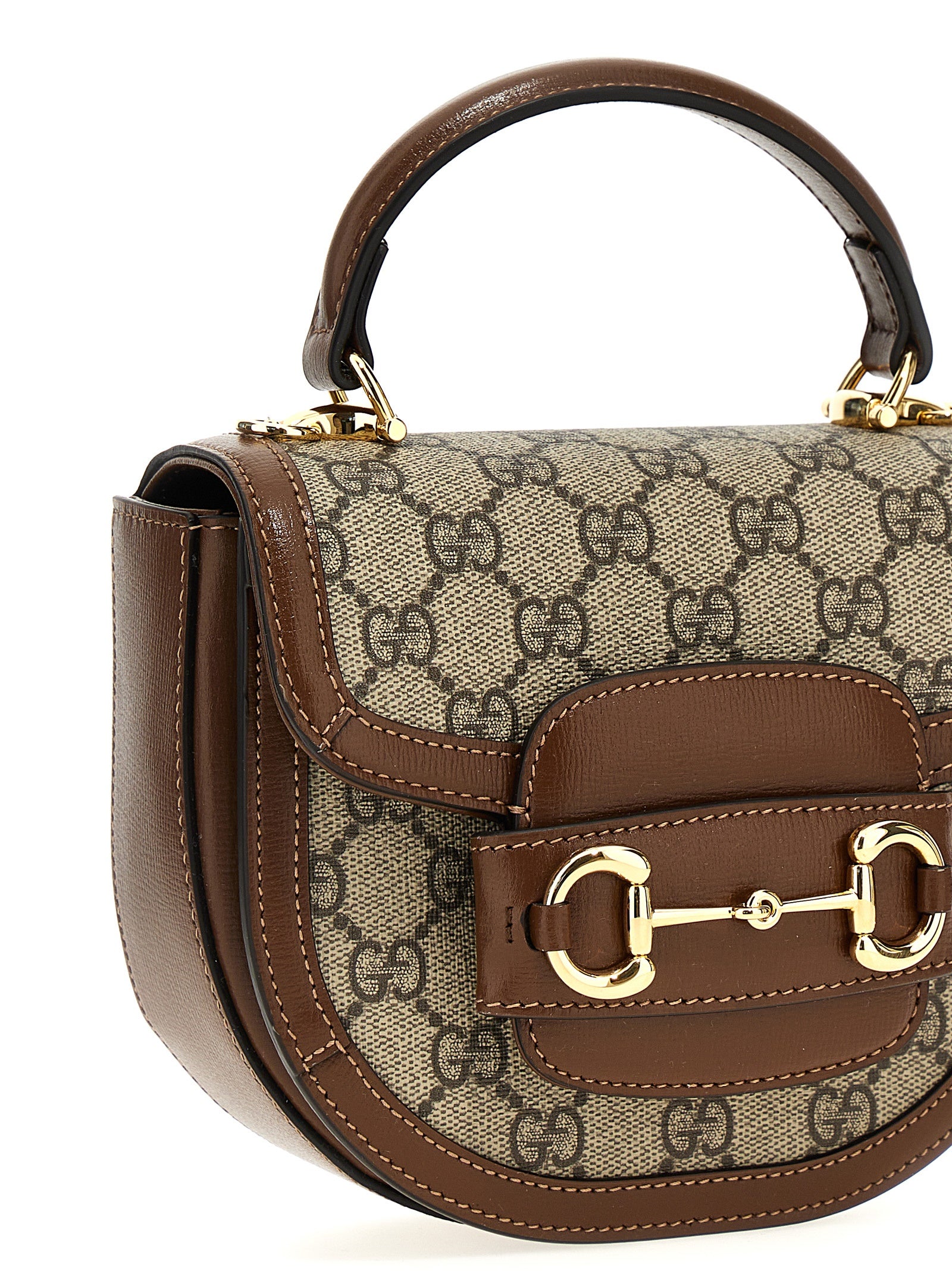 Gucci Horsebit 1955 Handbag Brown